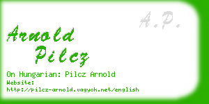 arnold pilcz business card